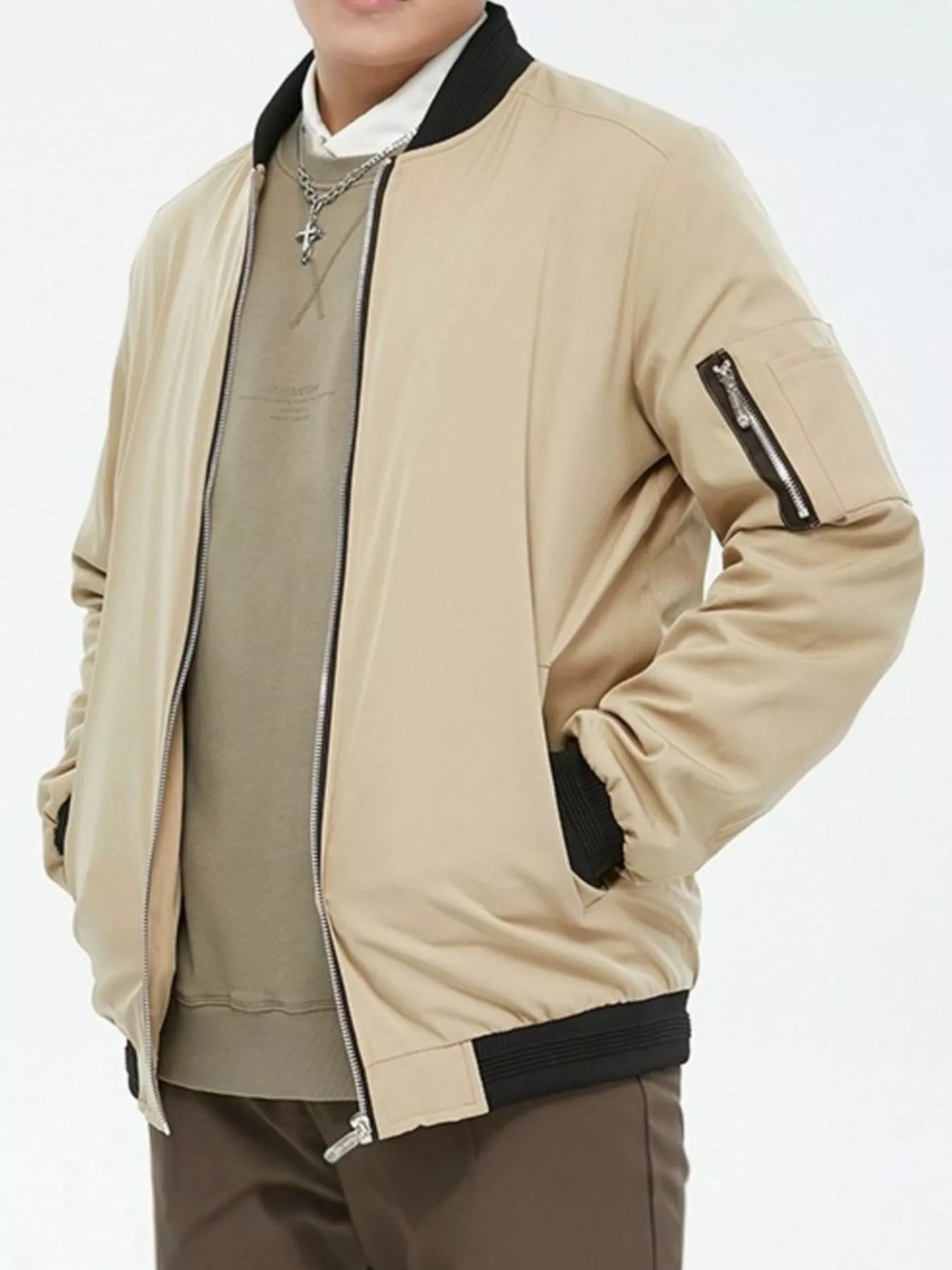 Bomber homme léger MONARK - vue produit