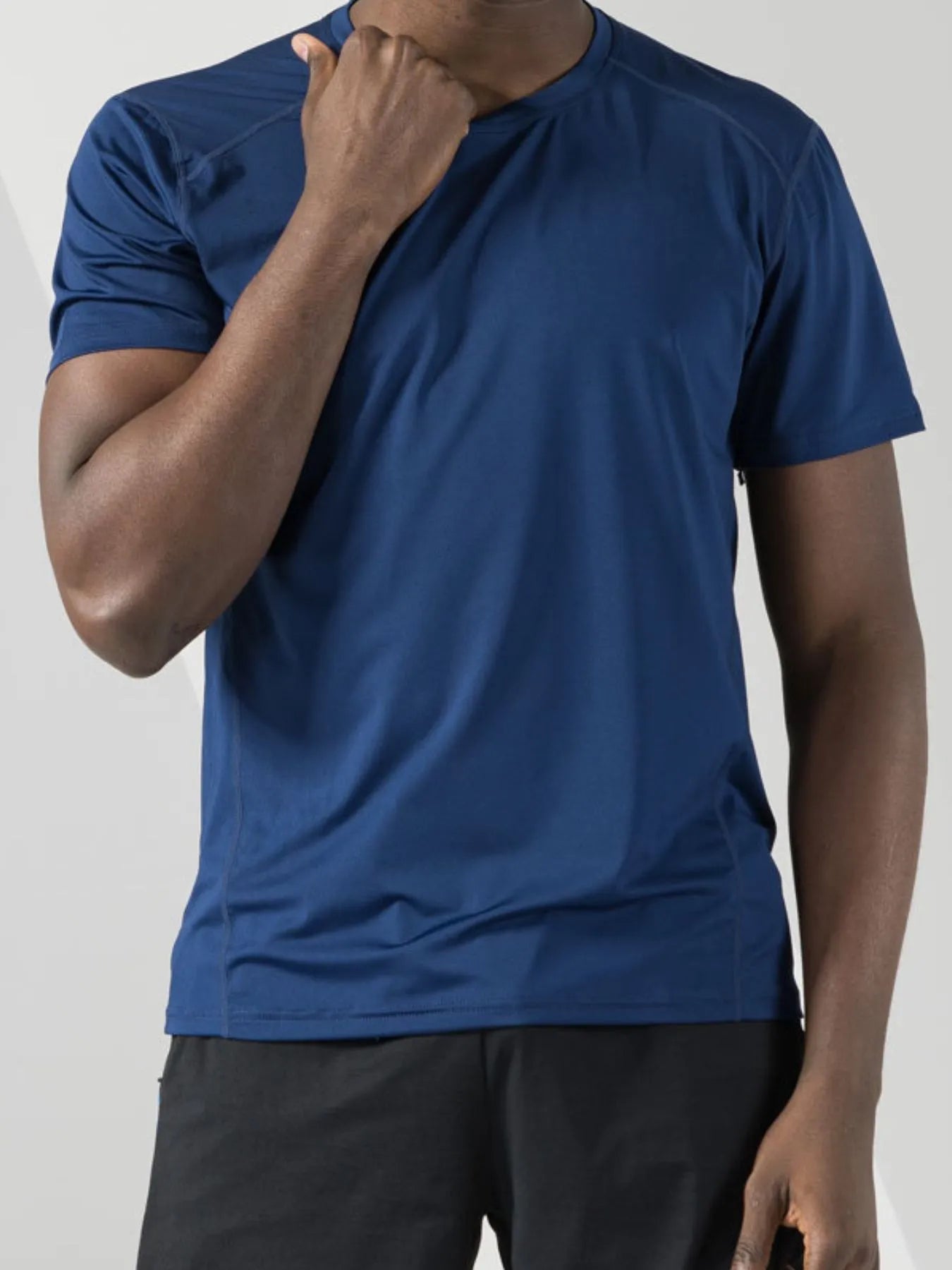 T-shirt homme col rond respirant MONARK - vue profil