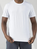 T-shirt homme col rond respirant MONARK - porté dos
