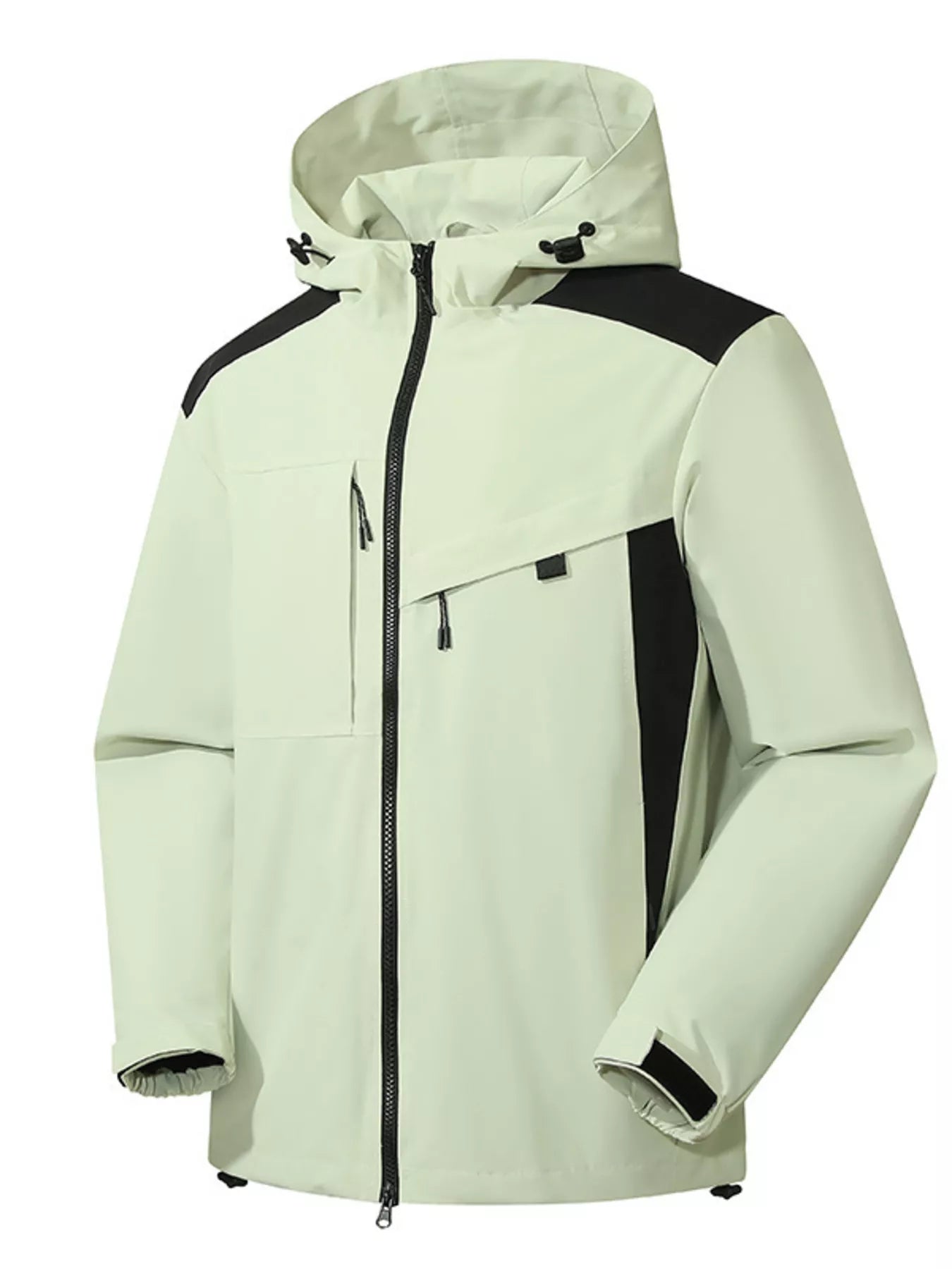 Veste imperméable homme à capuche MONARK - détail capuche
