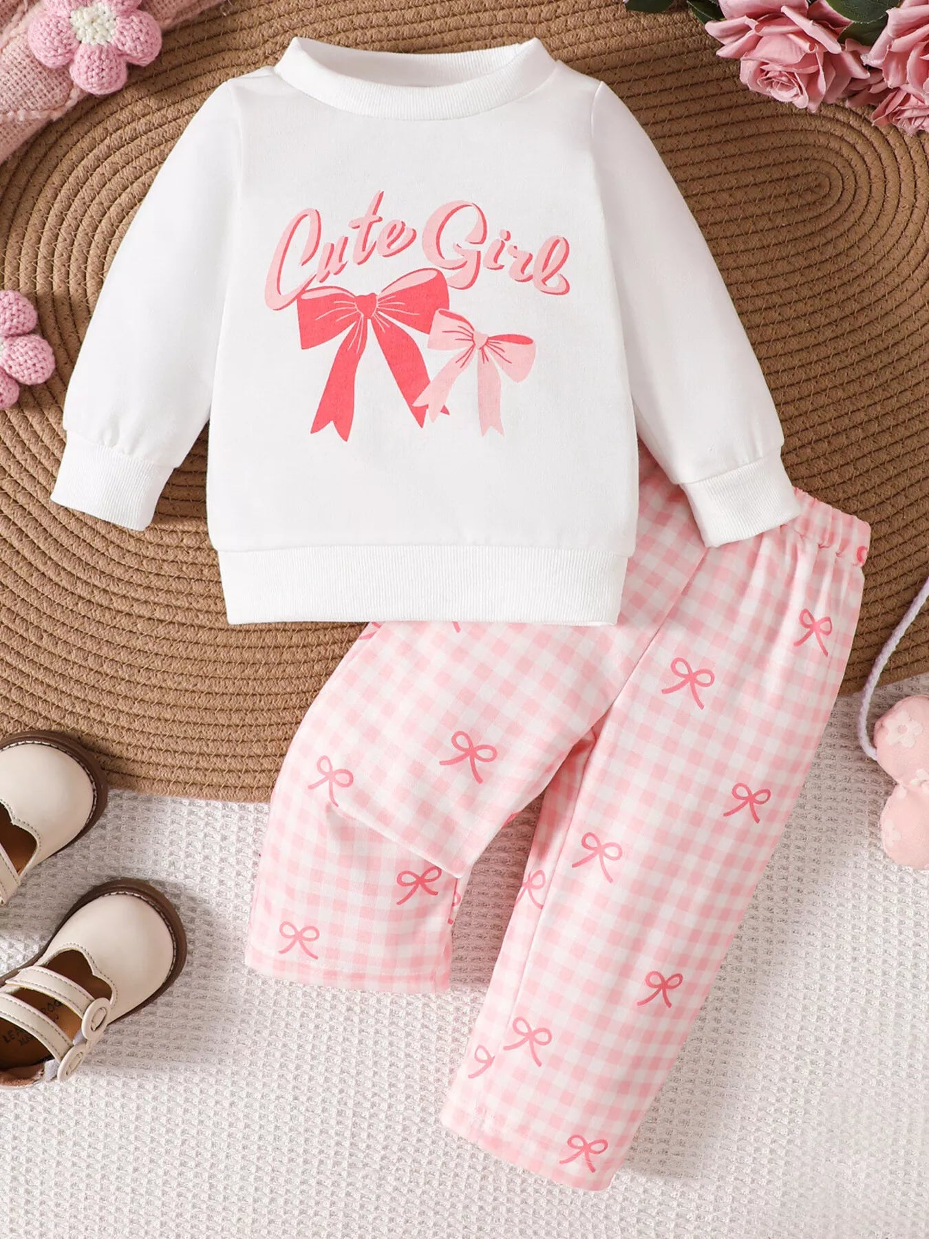 Ensemble enfant top nœud et pantalon MONARK - vue produit