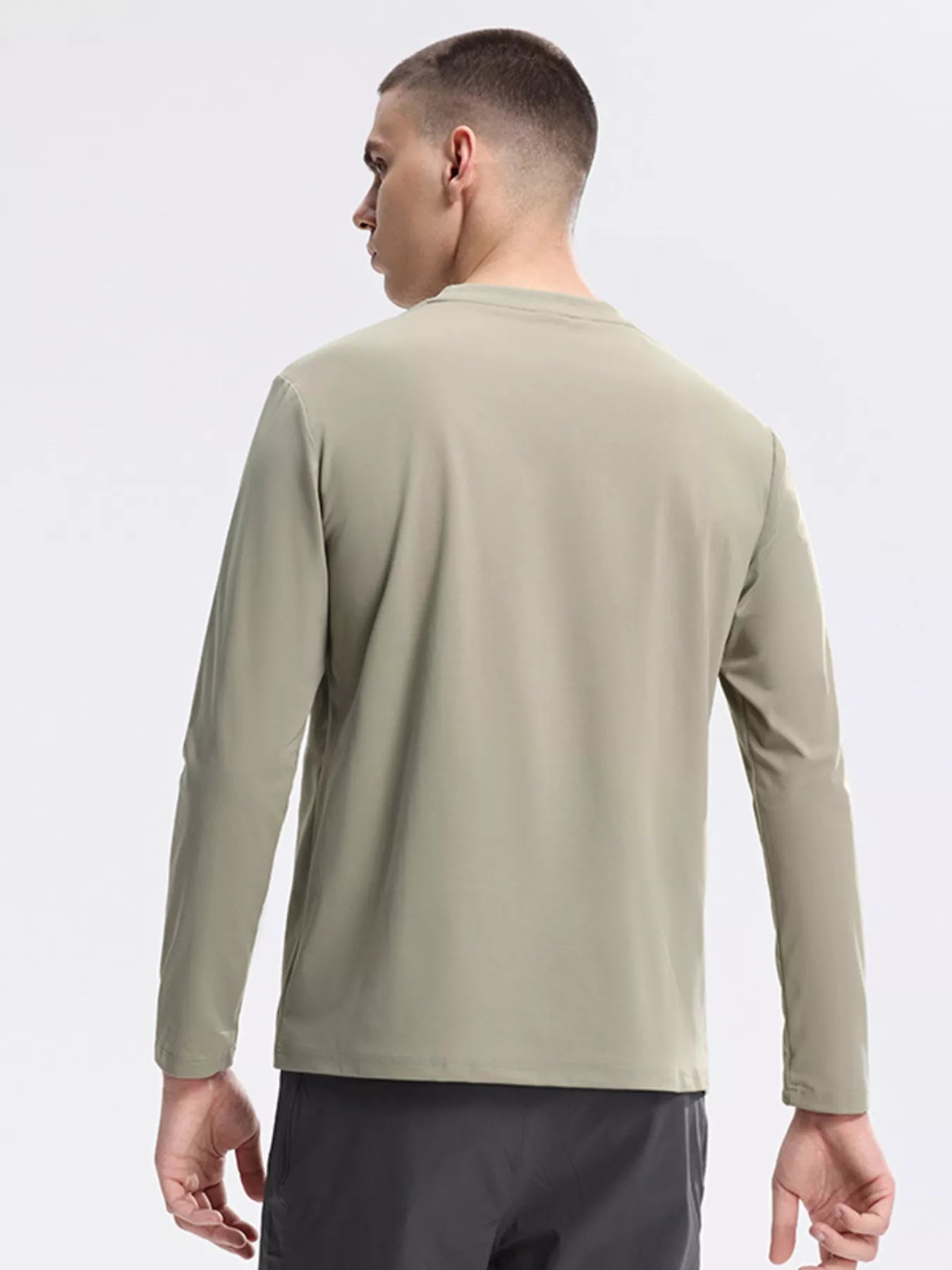 Sweat zippé homme manches longues MONARK - détail poche zippée