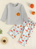 Ensemble automne enfant top et pantalon MONARK - vue produit