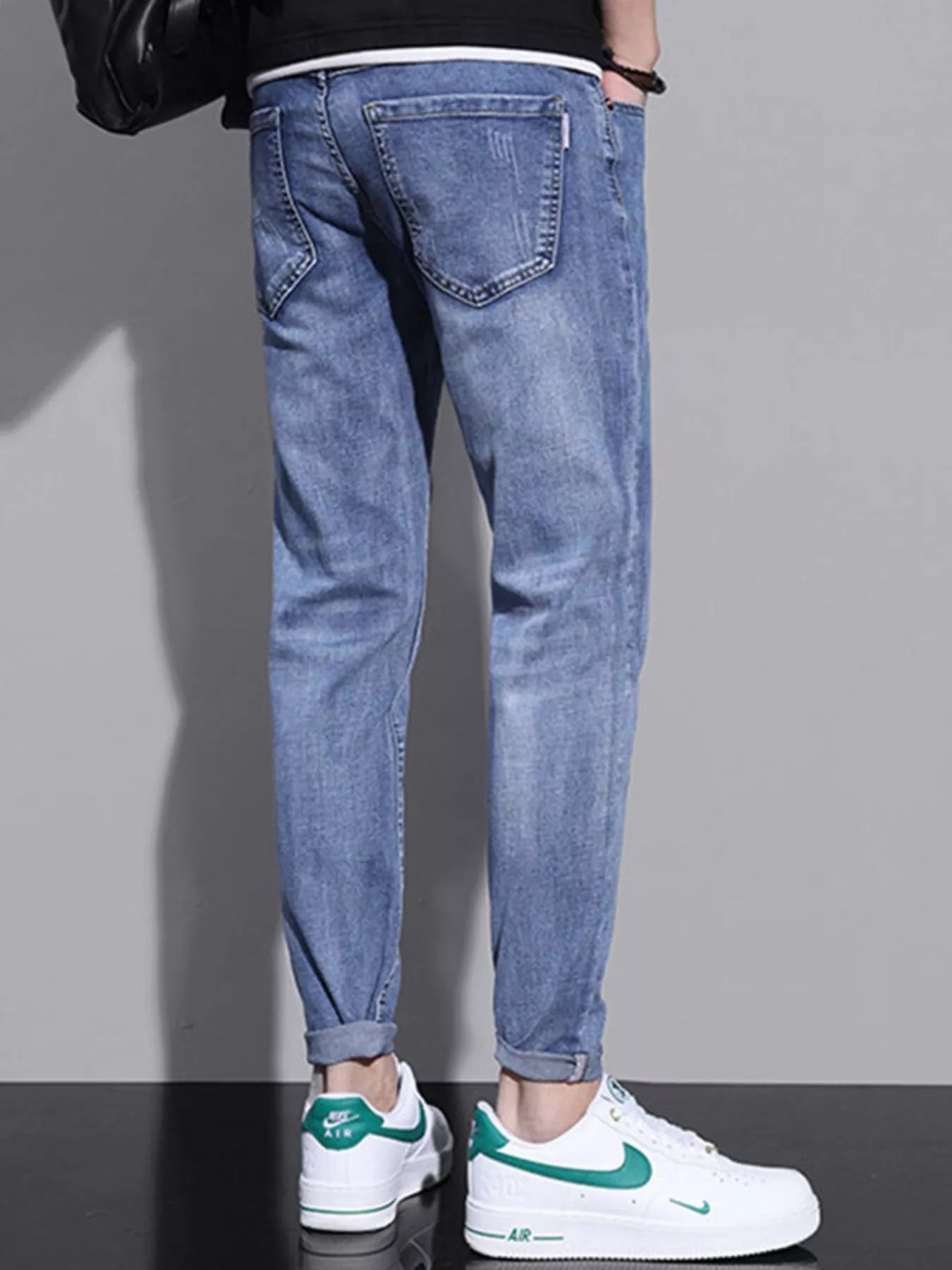 Jean slim homme délavé MONARK - look complet