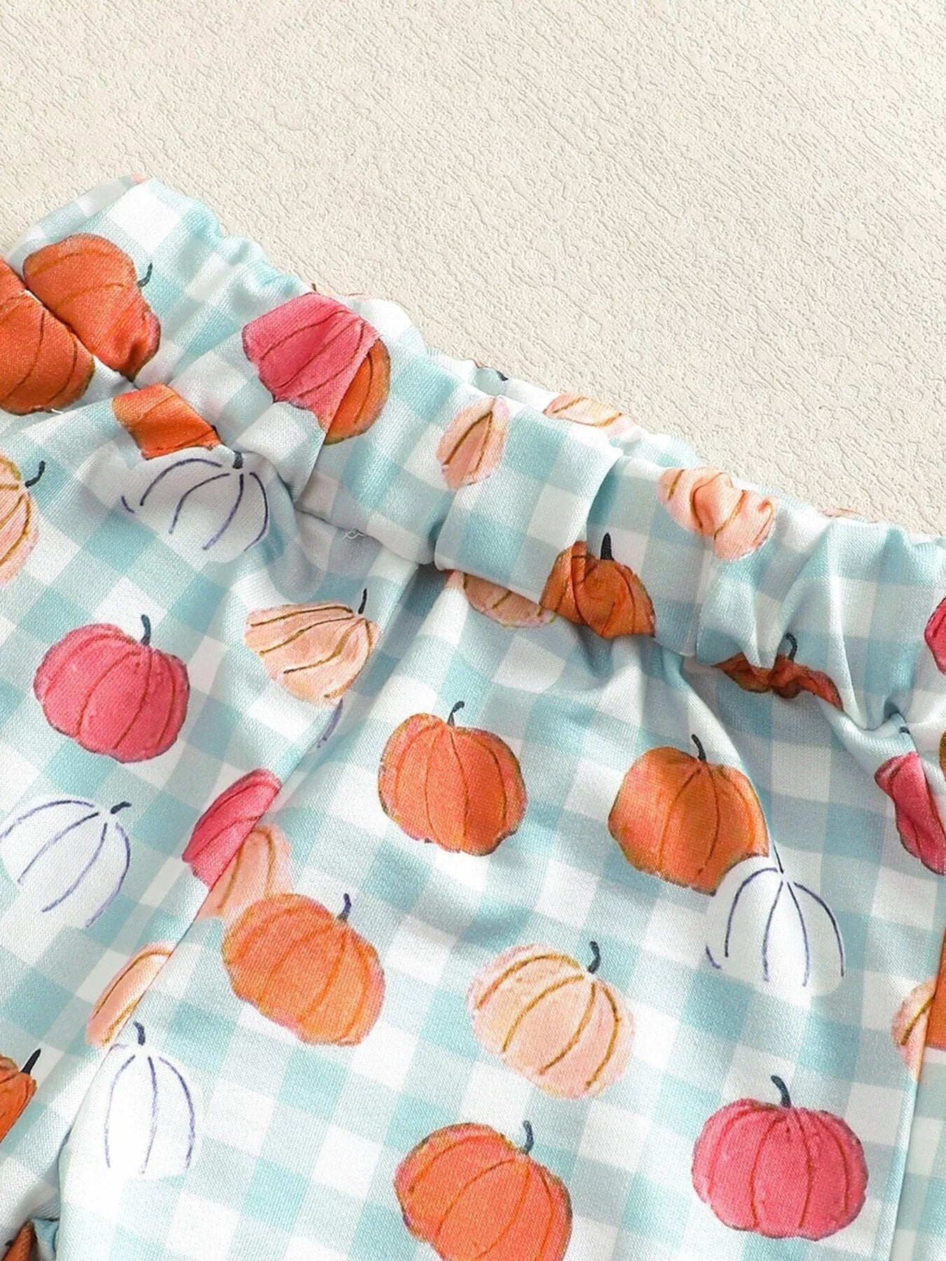 Ensemble automne enfant top et pantalon MONARK - détail top